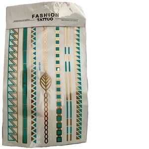 Vintage y2k FASHION Temporary Art Bracelet Tribal Festival TATTOOS New Package